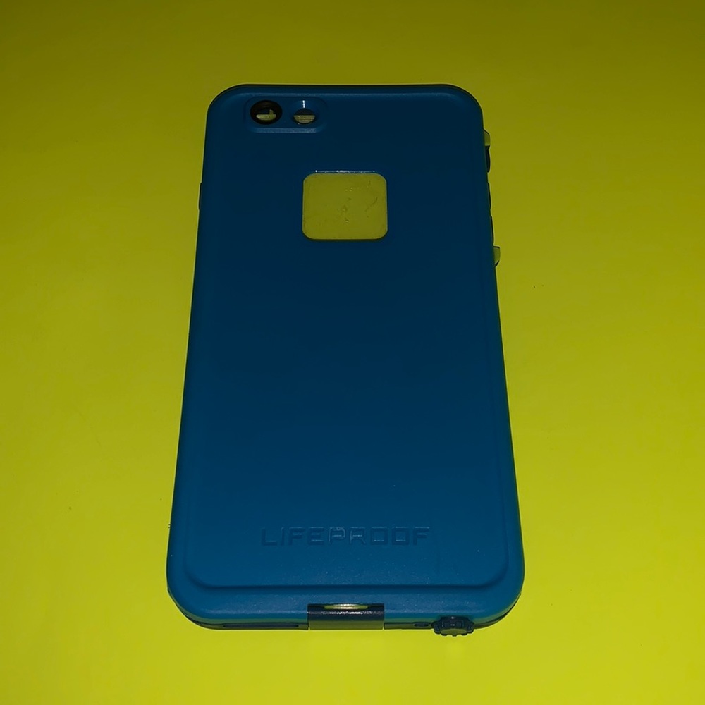 Yellow/Blue iPhone 6+ Lifeproof Case